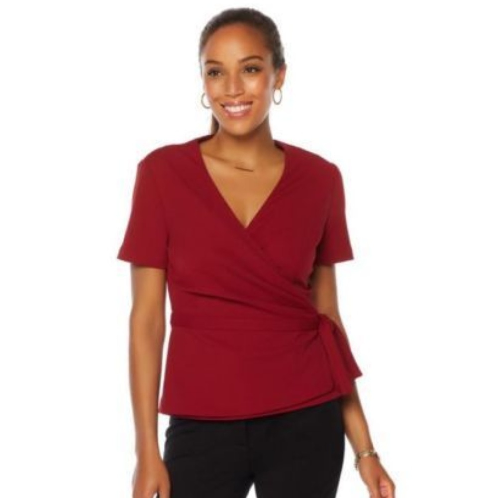 PROJECT GRAVITAS Wrap Wonder Drape Top ( 3X ) NWT